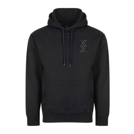 black hoodie