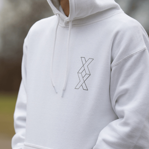 hoodie white