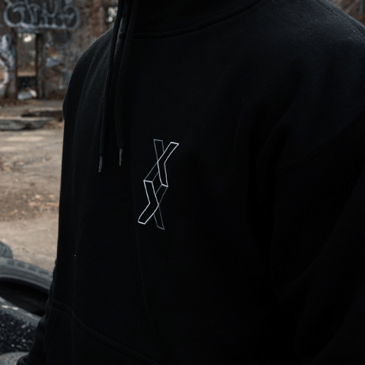 men black hoodie