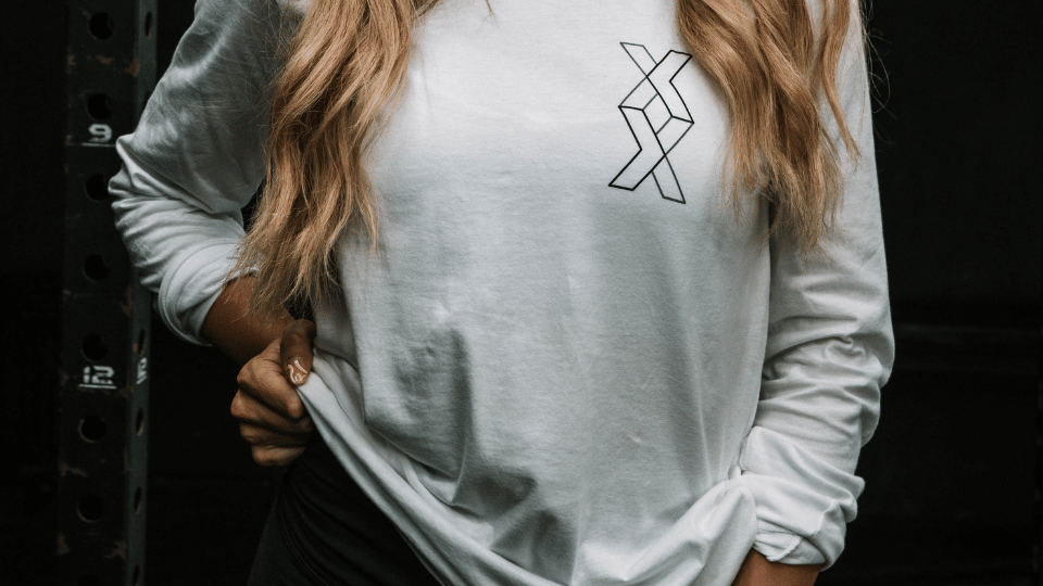 white long sleeve shirt womens