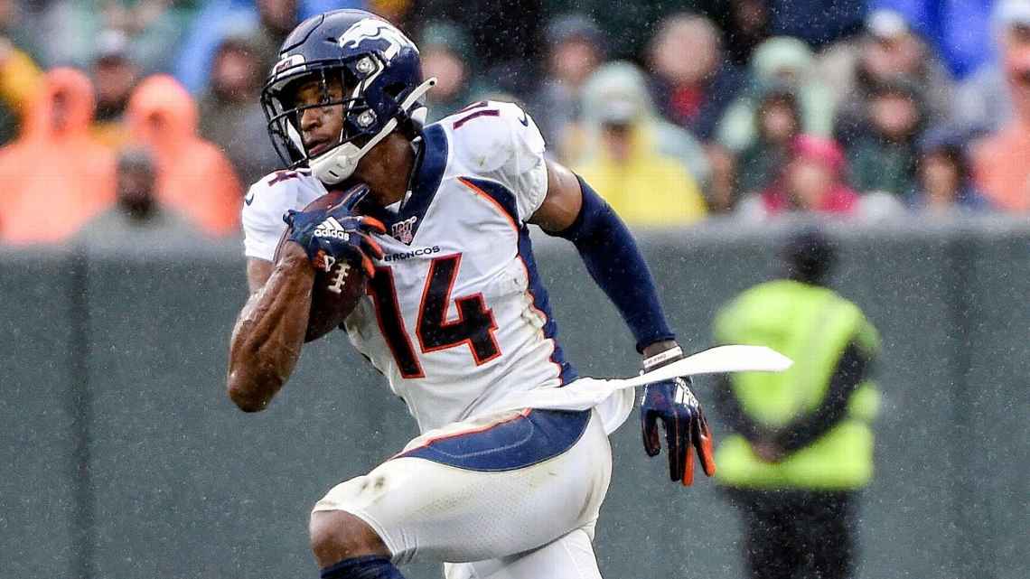 Courtland Sutton to Broncos' rookie receivers: Get out of your own head